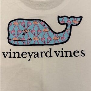 Women’s Vineyard Vines Classic White Tee Lacrosse Size Medium